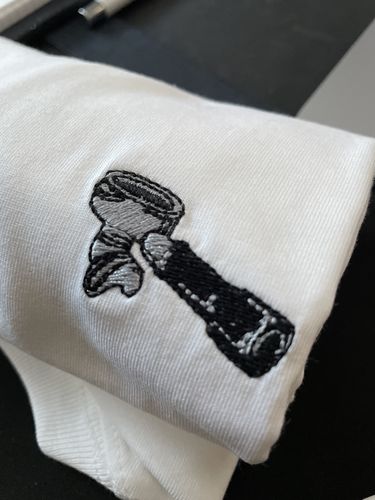 Customer photo review of Siebträger | Besticktes Organic Bio Baumwoll-T-Shirt