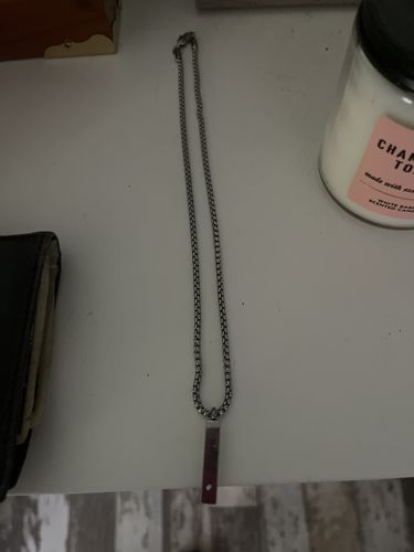 Customer photo review of 3mm Round Box Link Chain