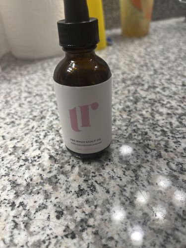 Customer photo review of Pre-Wash Scalp Oil by TR
