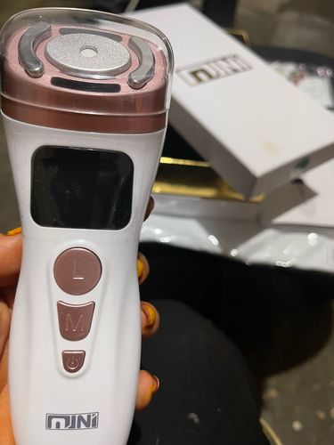 Customer photo review of New Mini Hifu 2nd Generation - Ultrasonic Antiaging Machine - Mini Hifu