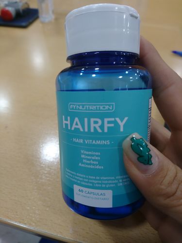 Customer photo review of Vitaminas Hairfy