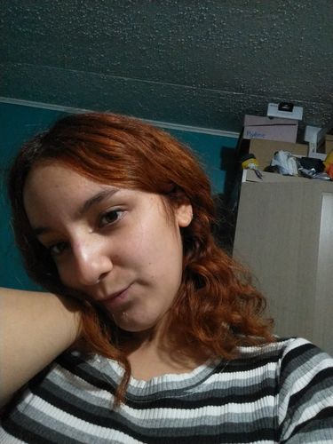 Reseña con foto de un cliente sobre Henna Jamila Hair