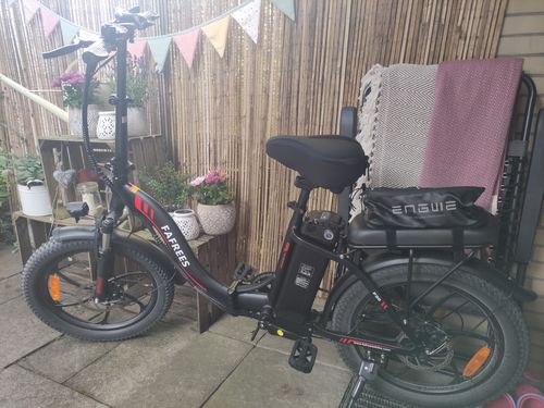 Customer photo review of Fafrees F20 250W 20" Folding Step-through Electric Bike 36V 15AH 25km/h 120km