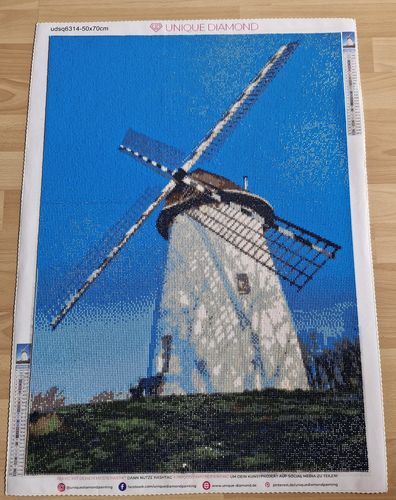 Customer photo review of Dein Foto als 5D Diamond Painting