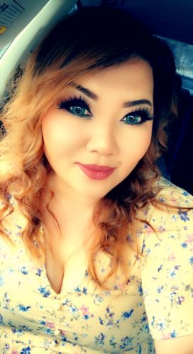 Customer photo review of Dolly Eye Blue