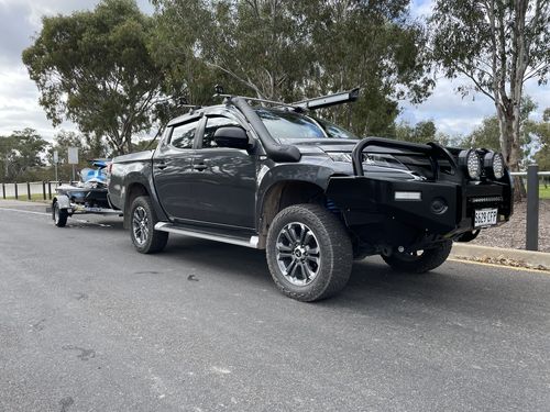 Customer photo review of Loaded 4X4 40mm Front Levelling Kit: MITSUBISHI TRITON MQ/MR
