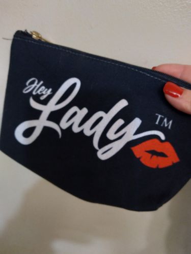 Customer photo review of Hey Lady💋™ Black Accessory Bag
