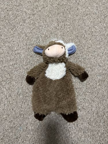 Customer photo review of Ganz Happy Hill Flat Pat Cow 18"