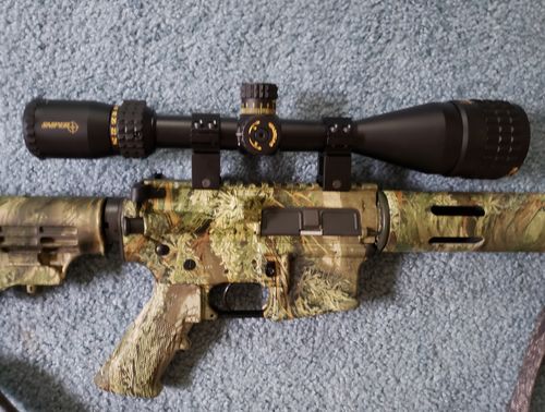 Customer photo review of Sniper VT 1-6X28 FFP First Focal Plane (FFP) Scope 35mm Tube with Red/Green Illuminated Reticle