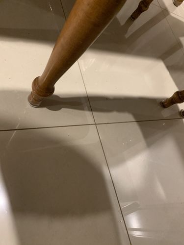 Customer photo review of Groovy Flex Silicone Felt Chair Leg Protectors | Stretchy Edition