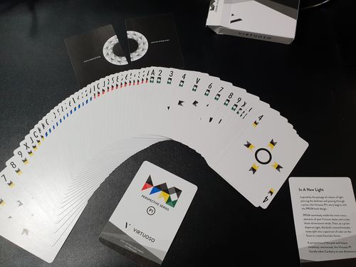 Customer photo review of Virtuoso P1 Limited Edition Playing Cards