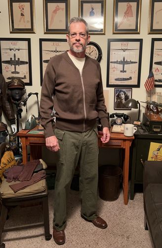 Customer photo review of USAAF Type C-2 Wool Sweater
