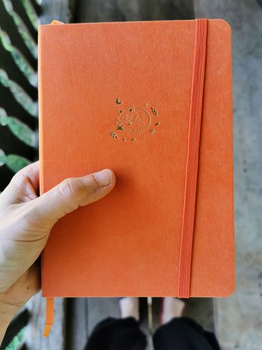 Customer photo review of Tsuki ‘Kitsune’ Limited Edition Fox Bullet Journal ☾