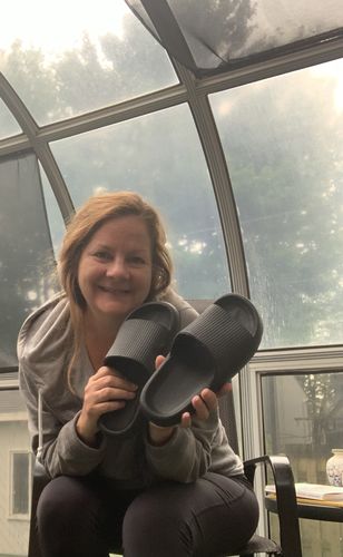 Customer photo review of Pantoufle orthopédique