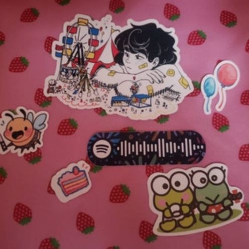 Customer photo review of Circus Daydream Sticker