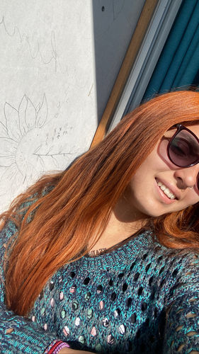 Reseña con foto de un cliente sobre Pack 2 Hennas Jamila Hair