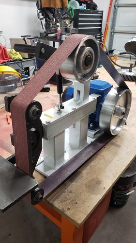 Customer photo review of 2 x 72 Inch 3M Cubitron II Ceramic Grinding Belts