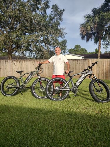 Customer photo review of VTUVIA SN100 26 Inch Hunting Fat Tire E-Bike