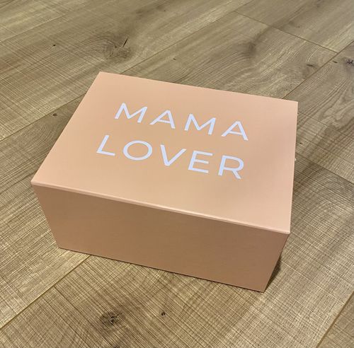Customer photo review of Custom Premium Magnetic Gift Box Peach - Extra Large