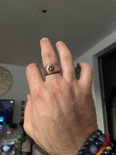 Customer photo review of Bague de pouvoir Sudarshan Chakra - Très Vénérable LP Dooh.