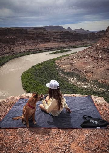 Customer photo review of Waterproof Outdoor Blanket