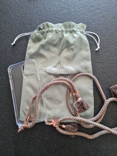 Customer photo review of Dubai Rosé Handykette + Clear Case - Special Edition