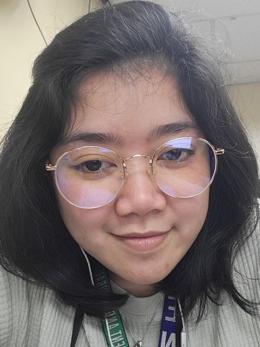 Customer photo review of MetroSunnies Dreamer Specs (Rose Gold) / Con-Strain Blue Light / Anti-Radiation Computer Eyeglasses