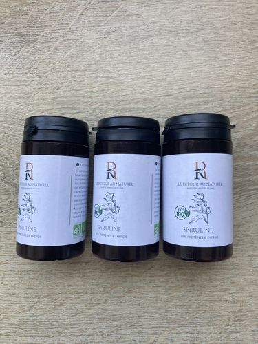 Customer photo review of PROMOTION ! Spiruline biologique 500mg (2+1 gratuit) promotion valable jusqu’à dimanche minuit