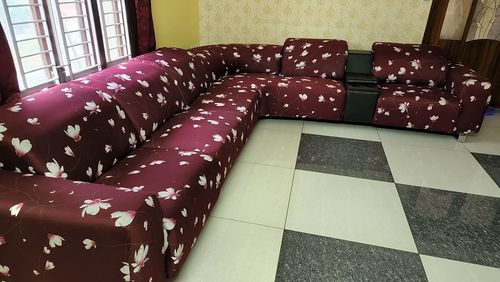 Customer photo review of Elastic Couch Cover