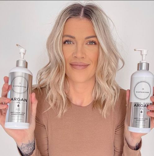 Customer photo review of Anti-Hair Loss With Argan Oil - 10 Minute Miracle - Mask Bundle