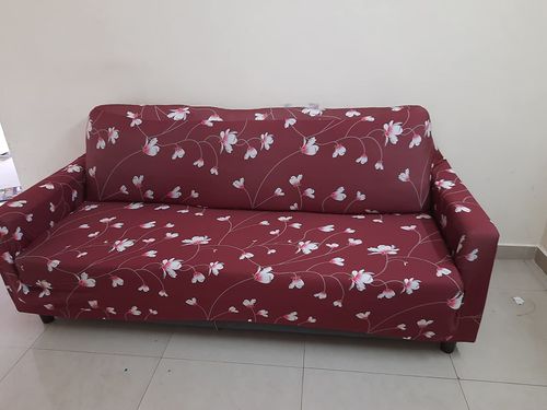 Customer photo review of Elastic Couch Cover