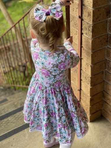 Customer photo review of CLARA TWIRLY DRESS
