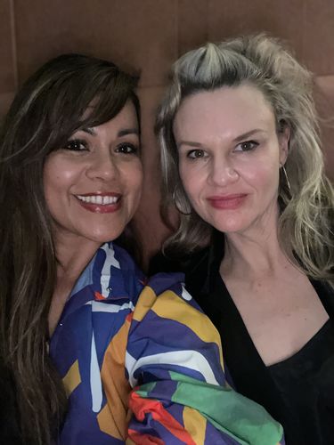 Customer photo review of The Flying the Flag Mini Frill Dress