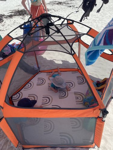 Customer photo review of Pop N' Go® Playpen