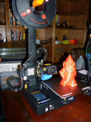 Customer photo review of CRUX 1 Mini 3D printer 180*180*180mm Fast Assembly Direct Drive Portable Desktop 3D Printer
