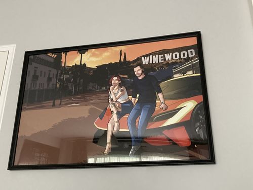 Customer photo review of Impression sur Poster (ne comprend pas le dessin)