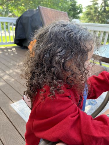 Customer photo review of Kid's Super healthy Hair kit