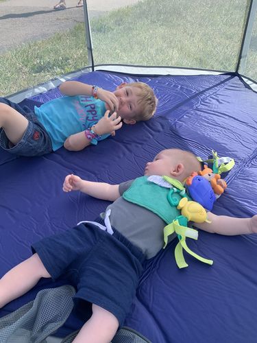 Customer photo review of Pop N' Go™ Playpen