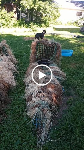 Customer video review of Hunting Blind Raffia Grass (Pack)