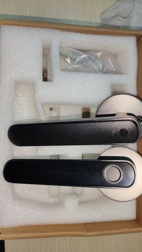 Customer photo review of 2022 New Door Lock Door Knob with Keypad Keyless Entry Door