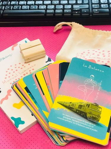 Customer photo review of Cartas Soy Luminosa + Manual