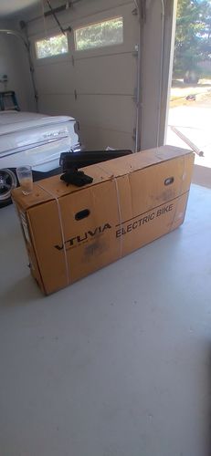 Customer photo review of VTUVIA SF20 Step-Thru Folding Fat Tire E-Bike