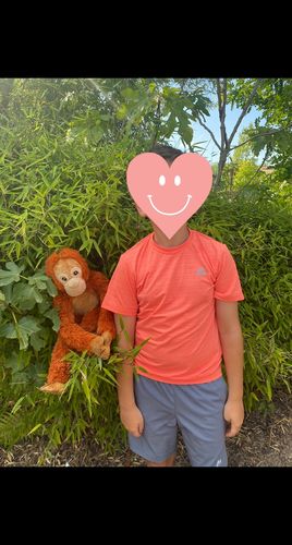 Customer photo review of Junior Draft T-Shirt - Orange