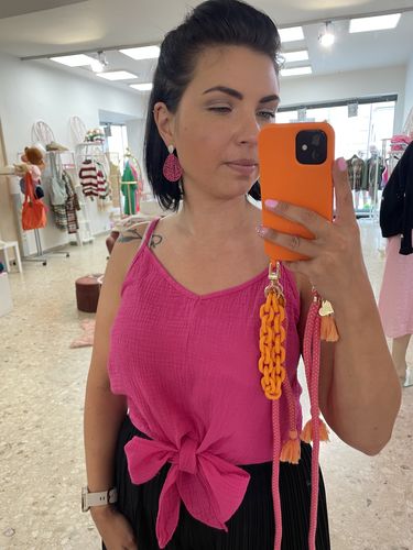 Customer photo review of SILK HOOK MANDARINE HÜLLE (ohne Band)