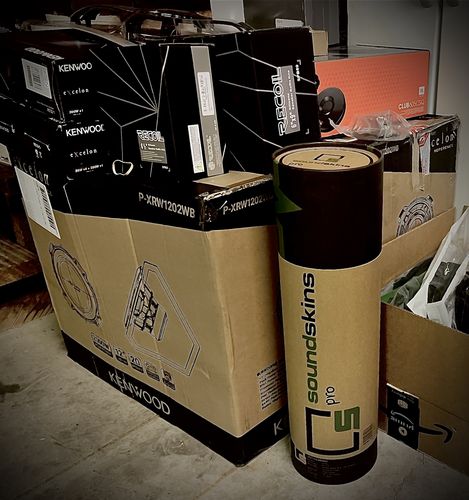 Customer photo review of SoundSkins Pro Starter Bundle | Soundproofing Starter Kit - SoundSkins Global