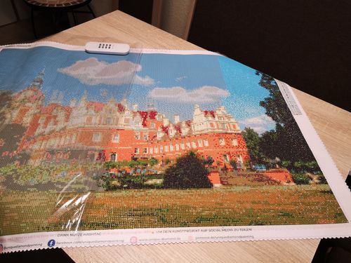Customer photo review of Diamond Painting L Aufbewahrungsbox mit 28 Fächer Zubehör