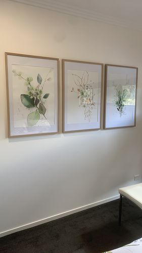 Customer photo review of Eucalyptus Green and Gold, Watercolour Trio