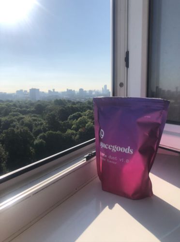Customer photo review of rainbow dust