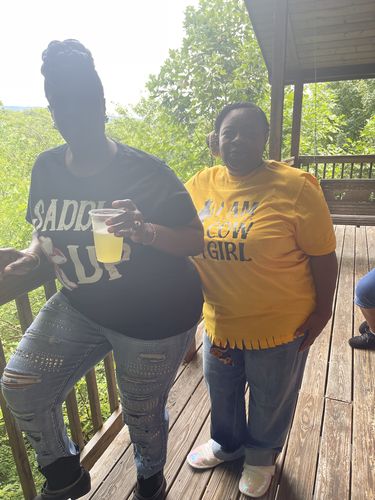 Customer photo review of Women's Personalized T-shirt