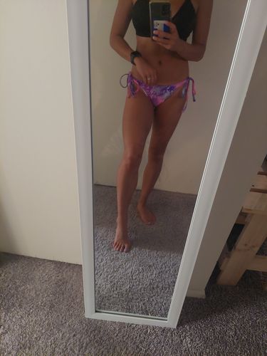 Customer photo review of Reptile String Bikini Bottom